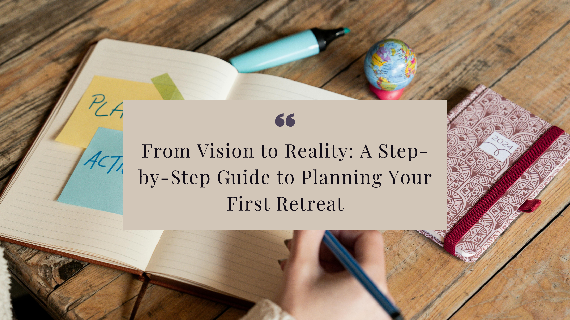 Planning your first retreat? This guide takes you from vision to execution, helping you craft a transformative experience for your guests while building your confidence as a retreat leader.