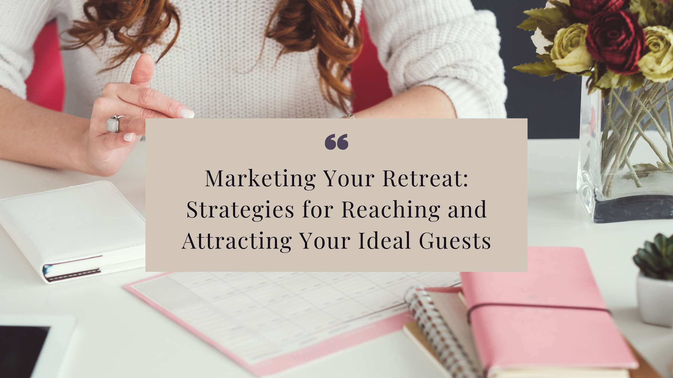 Discover effective strategies for marketing your retreat to attract and reach your ideal guests. Learn how to create tailored messaging, use social media, and build connections to fill your retreat with the right attendees.