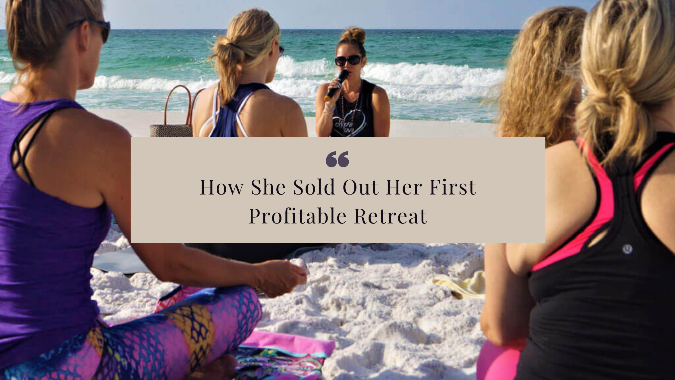 Selling out retreats isn’t luck—it’s strategy, pricing, and being in the right room. Learn how one retreat leader sold out her first retreat in 5 days.