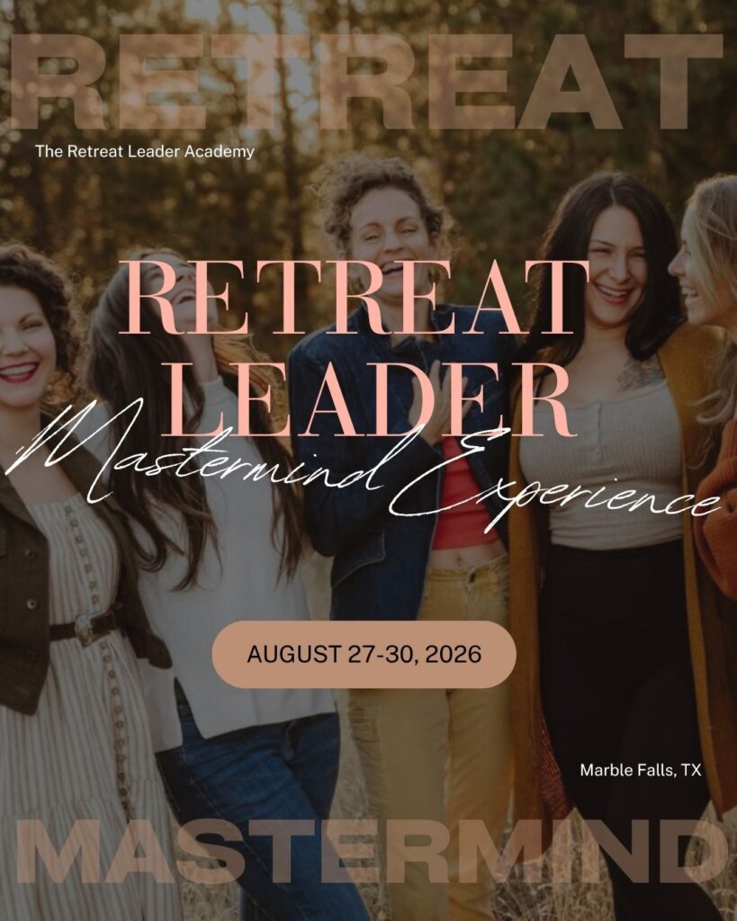 Retreat Leader Mastermind Retreat